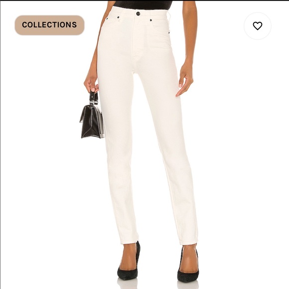 Beatnik Slim Straight in White